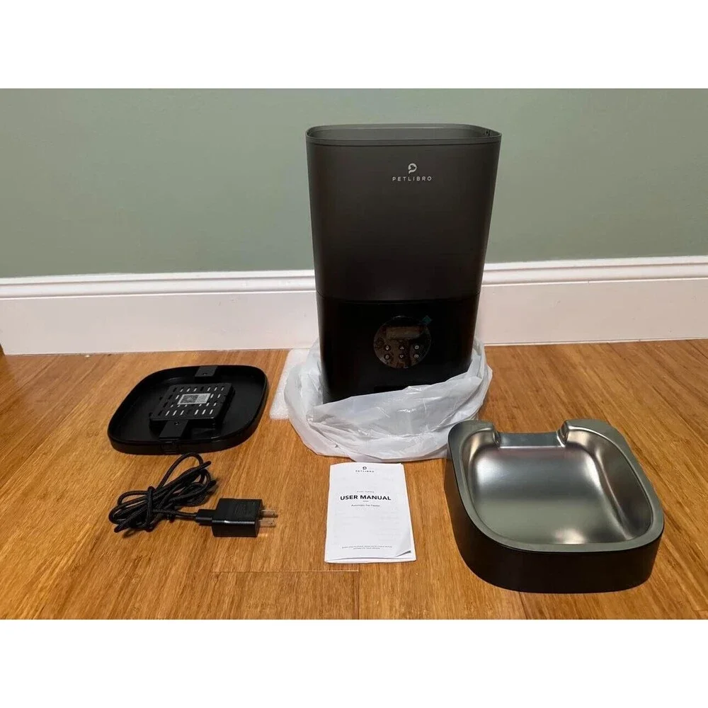 PETLIBRO Automatic Dog Feeder, 6L, Timer, Interactive Voice Recorder, 1-4 Meals